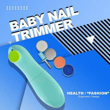 Safe Baby Nail Clippers | 6-in-1 Electric Trimmer Tool